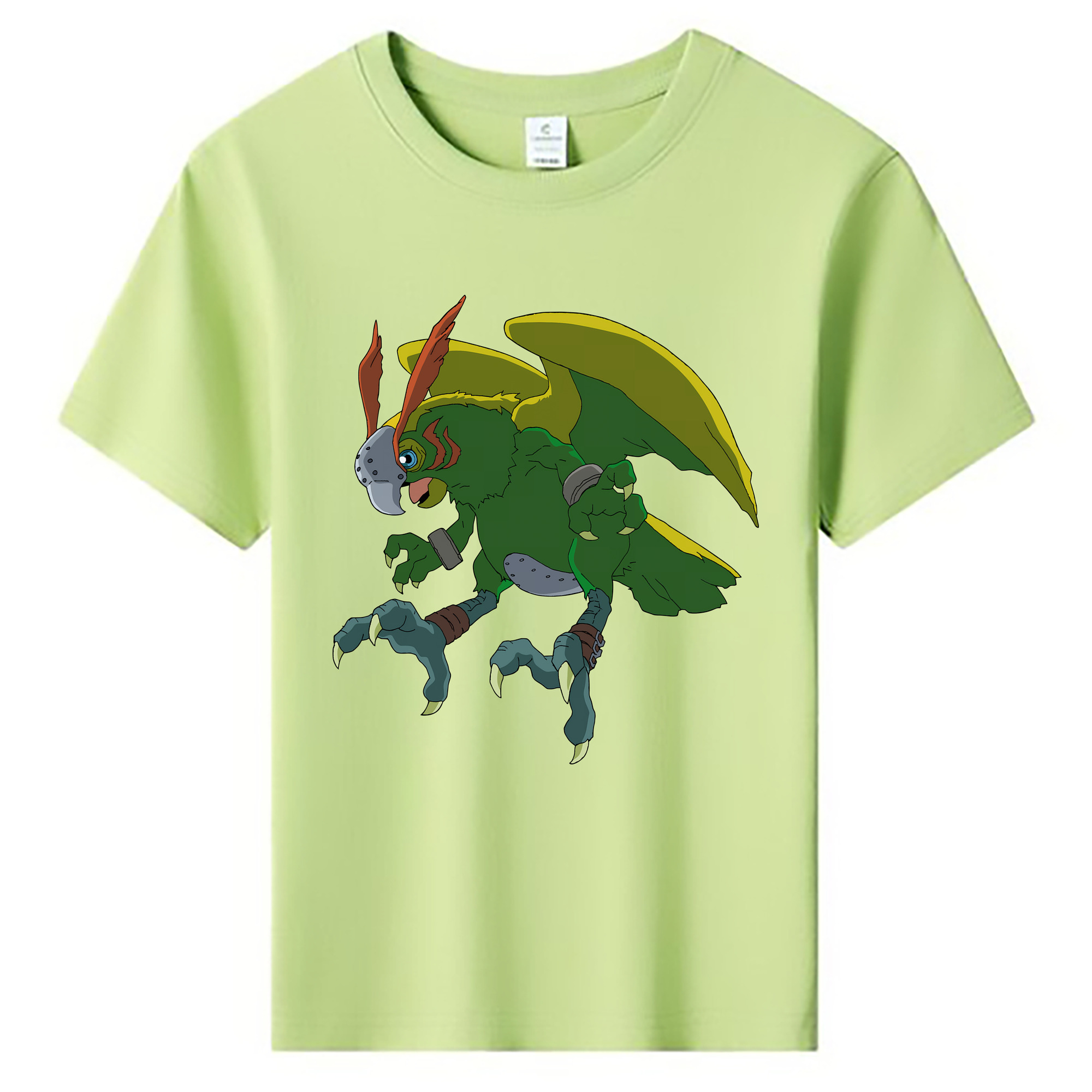 （画像用） Digimon デジタルモンスター/デジモン 綿100％キッズTシャツ（フロントプリント）